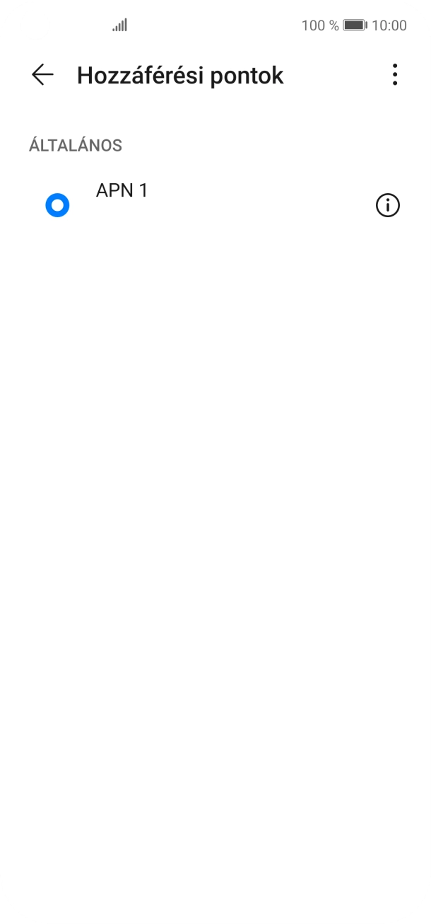 Kattints a menü ikonra. Kattints a menü ikonra.