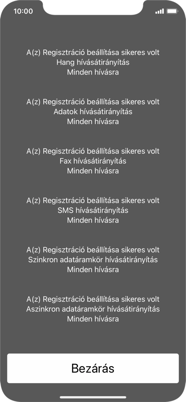 Válaszd a Bezárás lehetőséget.