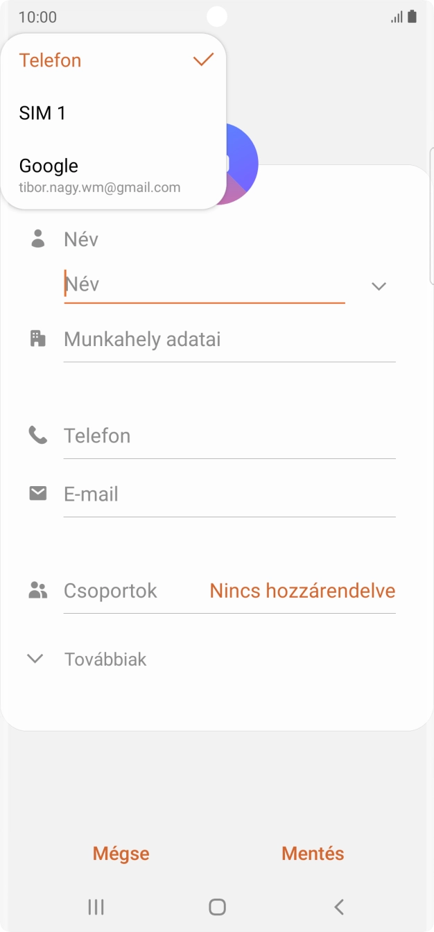 Válaszd a Telefon lehetőséget. Válaszd a Telefon lehetőséget.