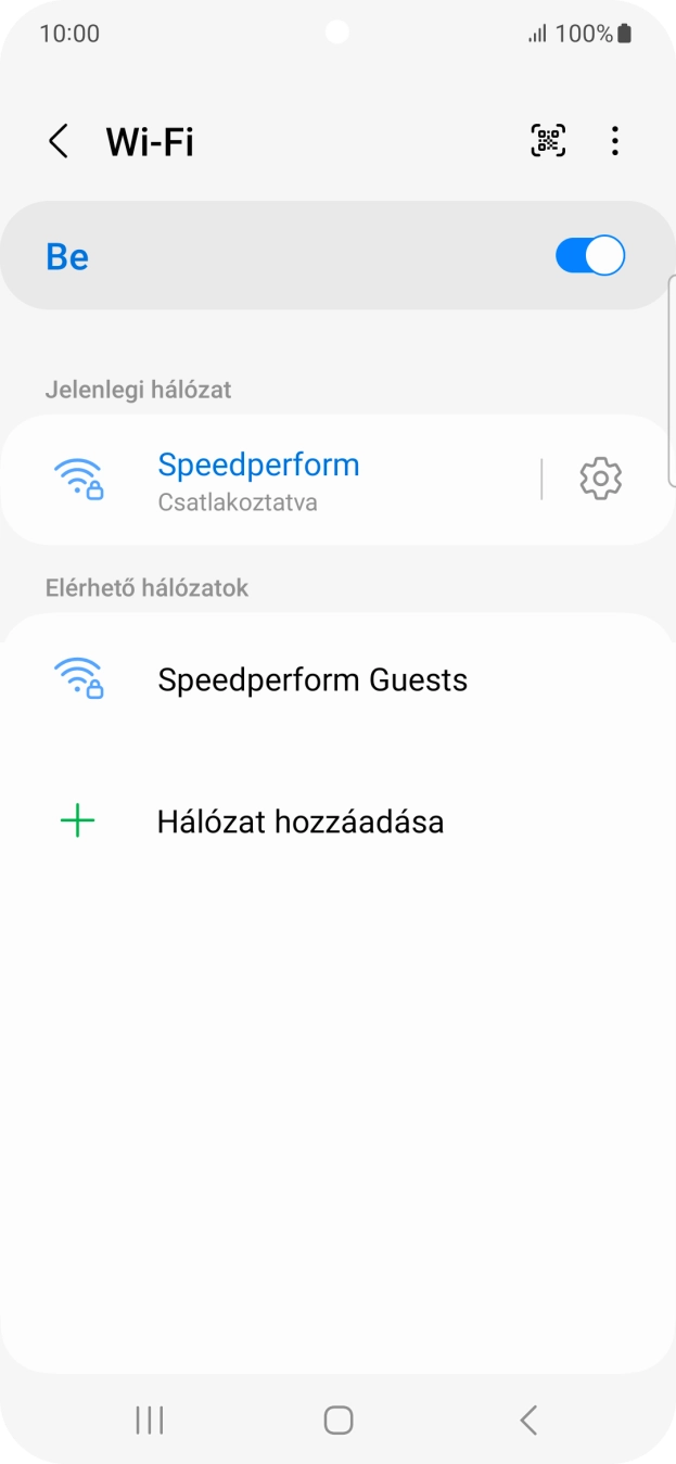 A befejezéshez, és ahhoz, hogy visszatérhess a főképernyőhöz, nyomd meg a főgombot.