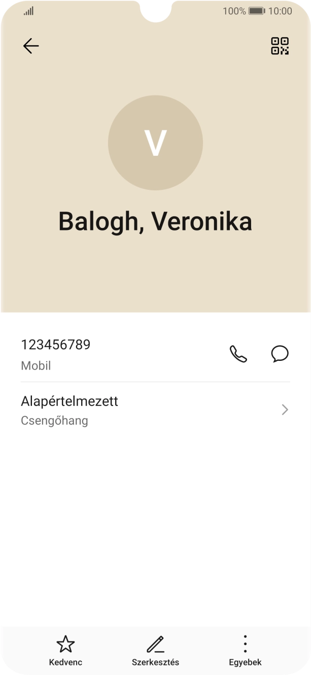 Húzd az ujjad felfelé a kijelző aljáról, hogy visszatérj a kezdőképernyőhöz.