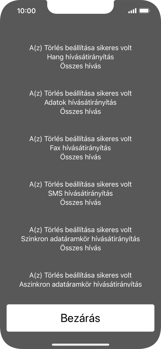 Válaszd a Bezárás lehetőséget.