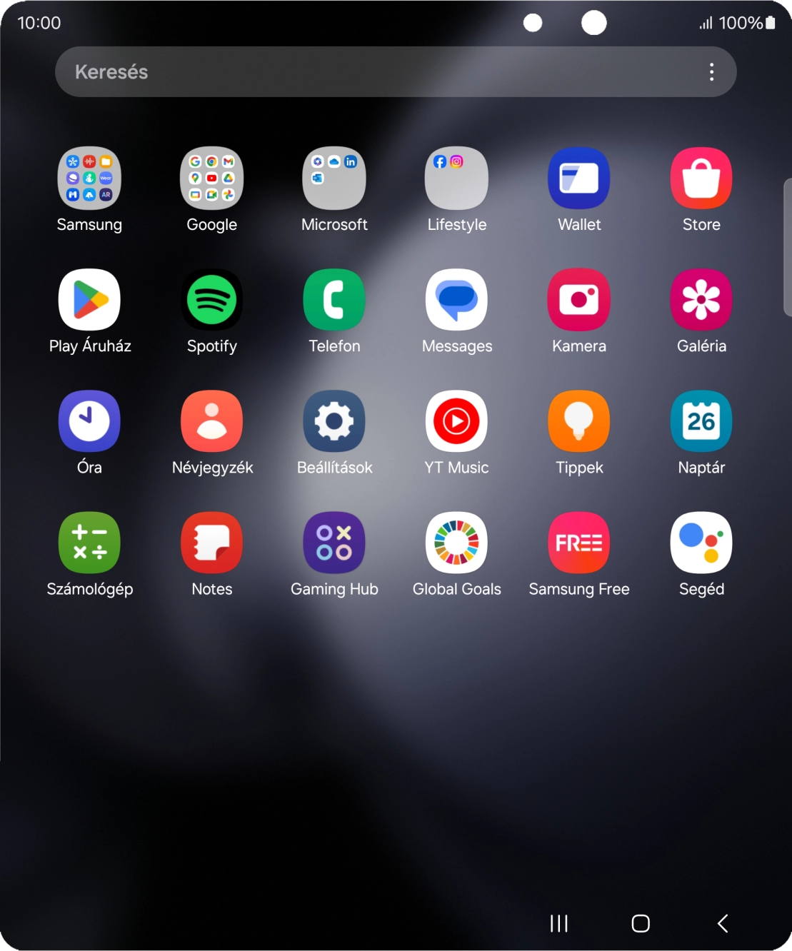 Válaszd a Play Áruház lehetőséget. Válaszd a Play Áruház lehetőséget.