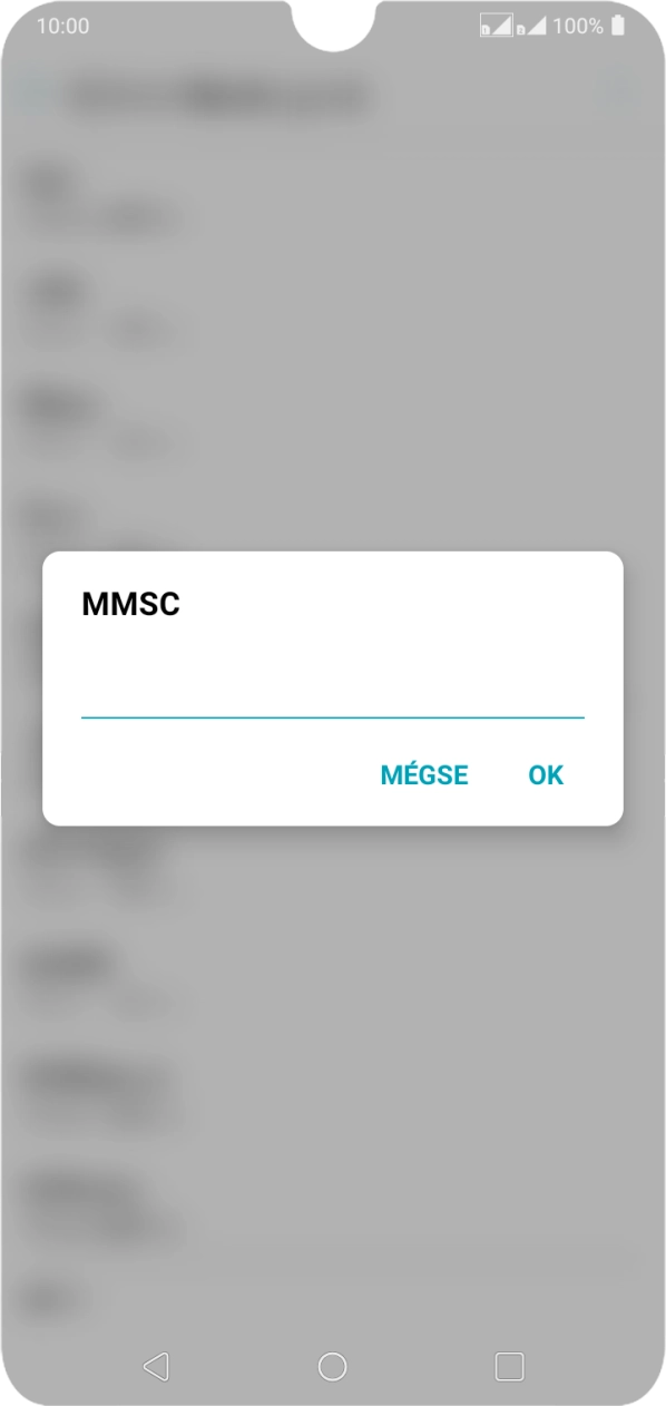 Írd be azt, hogy http://mms.one.hu/servlets/mms, és válaszd az OK lehetőséget.