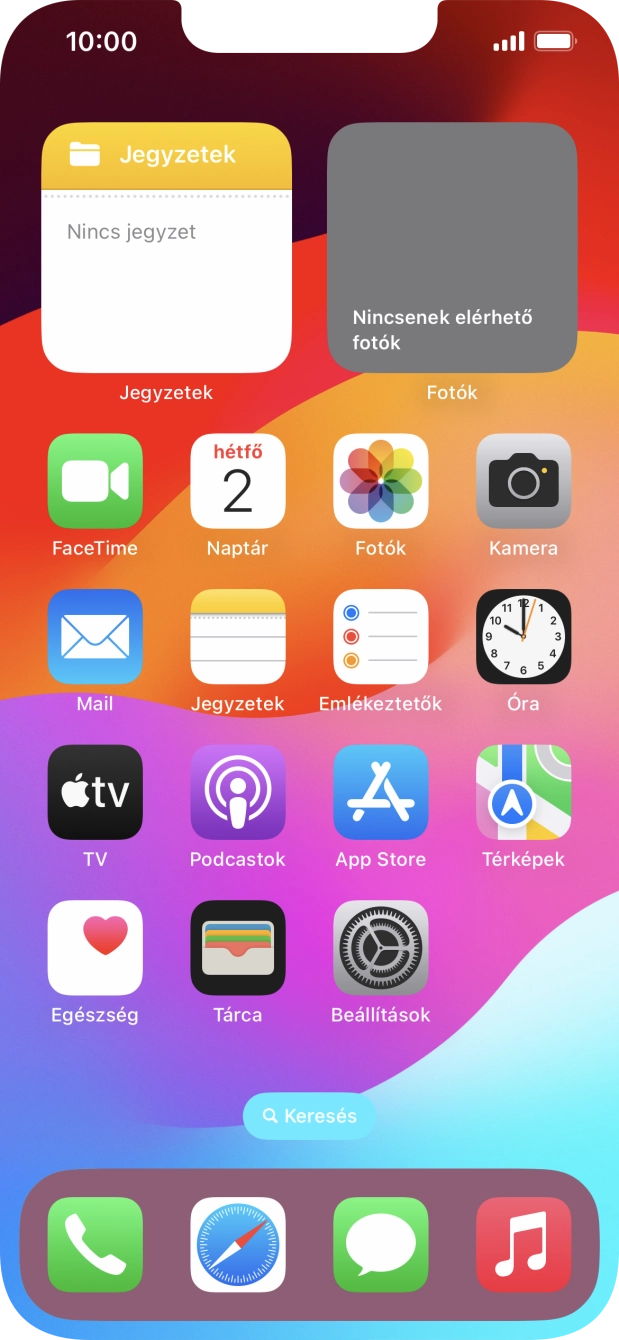 Válaszd az App Store lehetőséget.