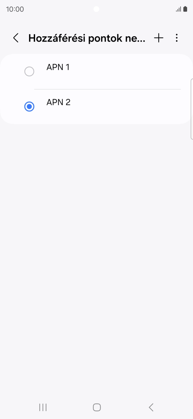 A befejezéshez, és ahhoz, hogy visszatérhess a főképernyőhöz, nyomd meg a főgombot.