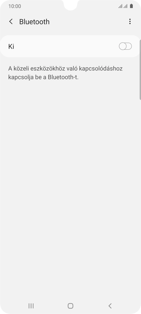 Kattints a csúszkára a funkció bekapcsolásához.