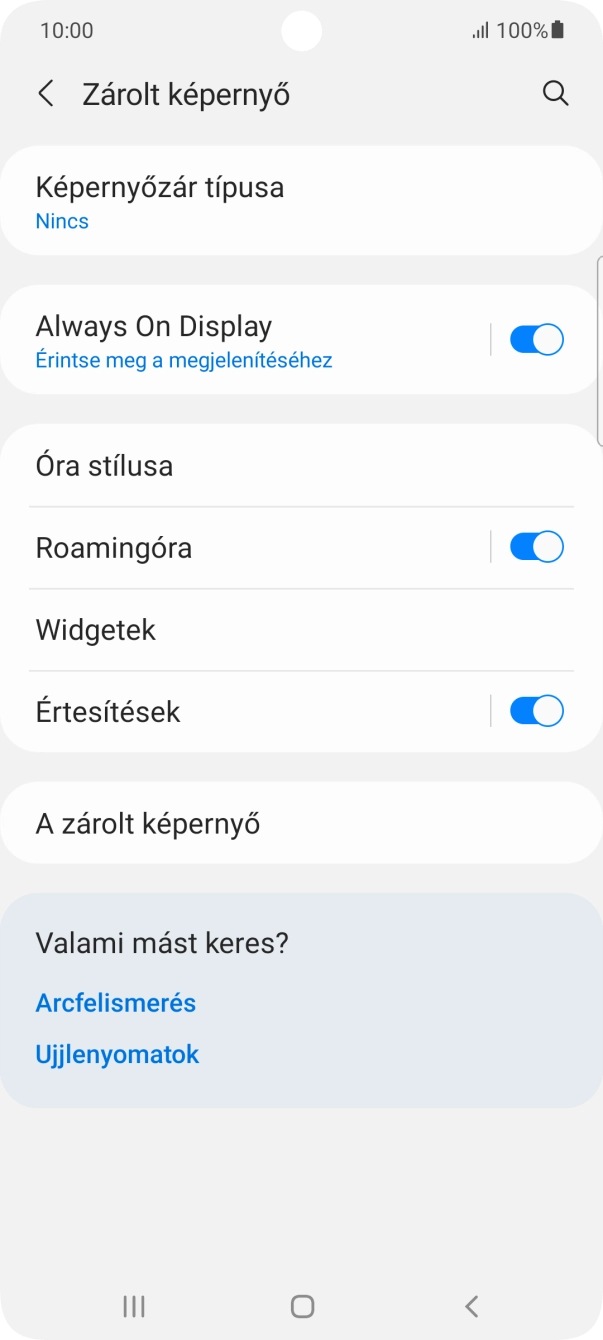 A befejezéshez, és ahhoz, hogy visszatérhess a főképernyőhöz, nyomd meg a főgombot.