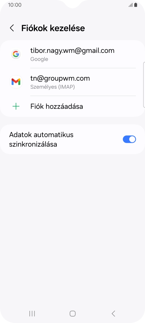 A befejezéshez, és ahhoz, hogy visszatérhess a főképernyőhöz, nyomd meg a főgombot.