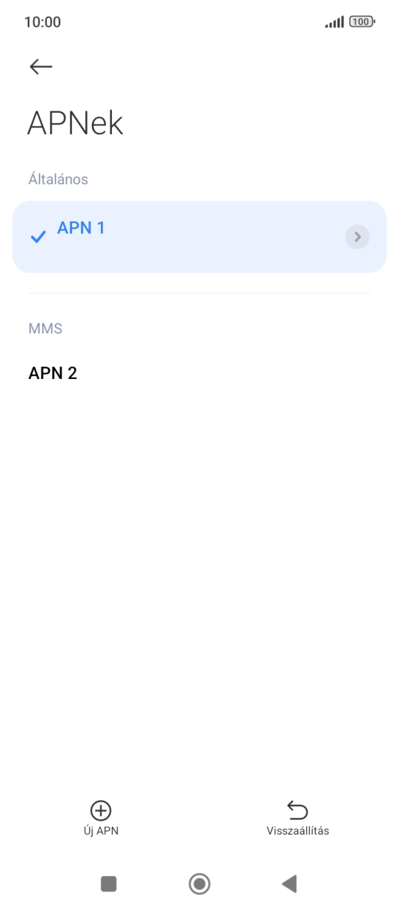 A befejezéshez, és ahhoz, hogy visszatérhess a főképernyőhöz, nyomd meg a főgombot.