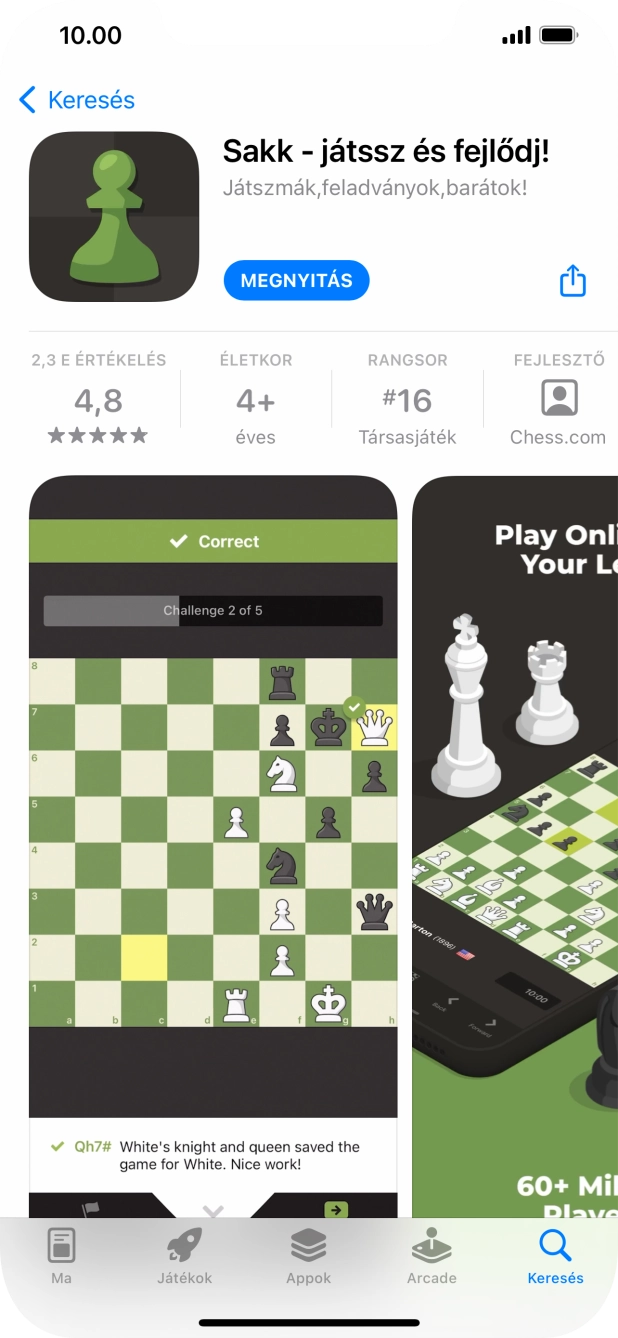 Húzd az ujjad felfelé a kijelző aljáról, hogy visszatérj a kezdőképernyőhöz. Húzd az ujjad felfelé a kijelző aljáról, hogy visszatérj a kezdőképernyőhöz.