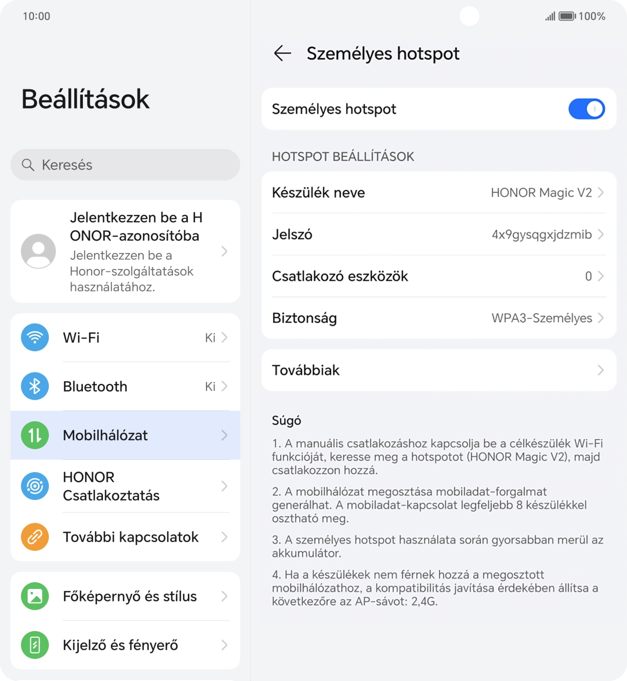 Húzd az ujjad felfelé a kijelző aljáról, hogy visszatérj a kezdőképernyőhöz. Húzd az ujjad felfelé a kijelző aljáról, hogy visszatérj a kezdőképernyőhöz.