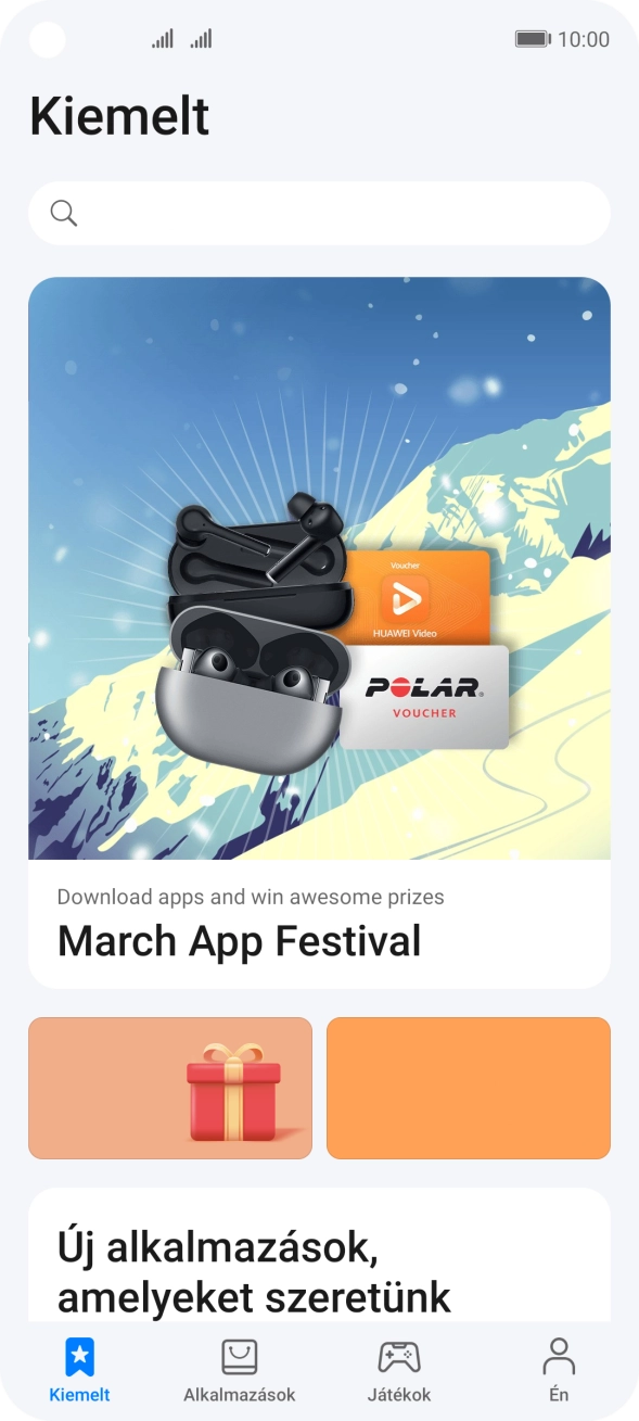 Kattints a keresés mezőre.