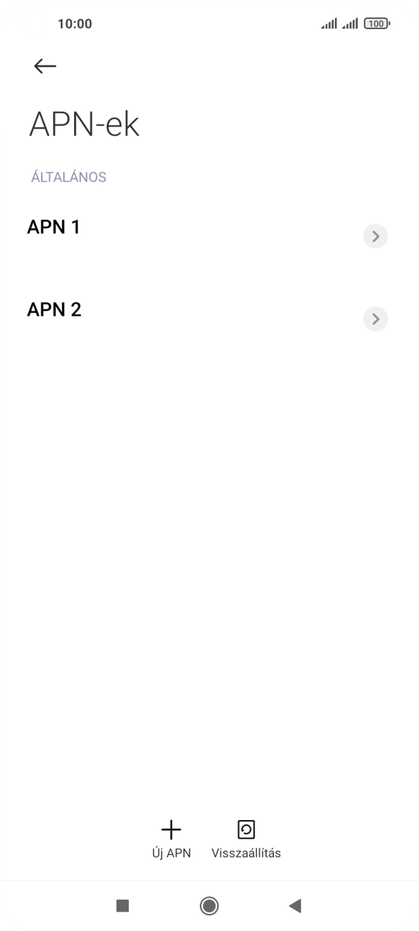 A befejezéshez, és ahhoz, hogy visszatérhess a főképernyőhöz, nyomd meg a főgombot.