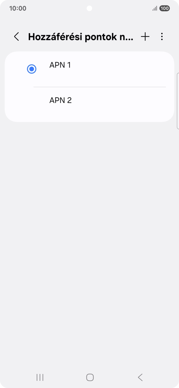 A befejezéshez, és ahhoz, hogy visszatérhess a főképernyőhöz, nyomd meg a főgombot.