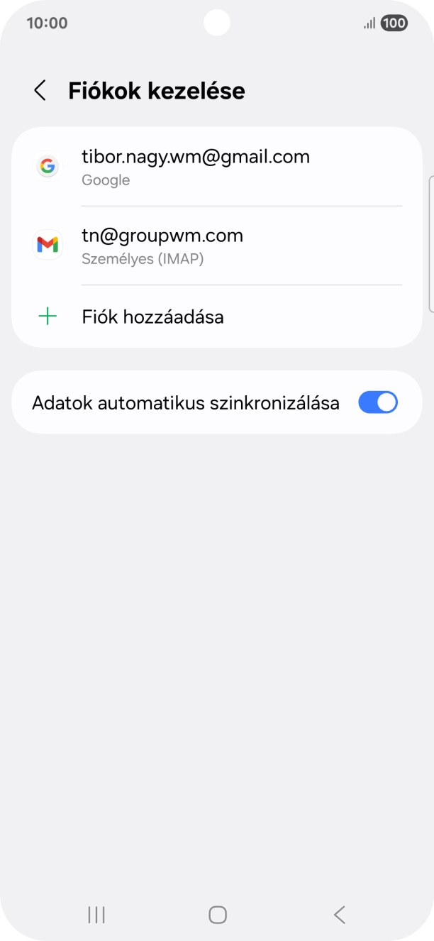 A befejezéshez, és ahhoz, hogy visszatérhess a főképernyőhöz, nyomd meg a főgombot.
