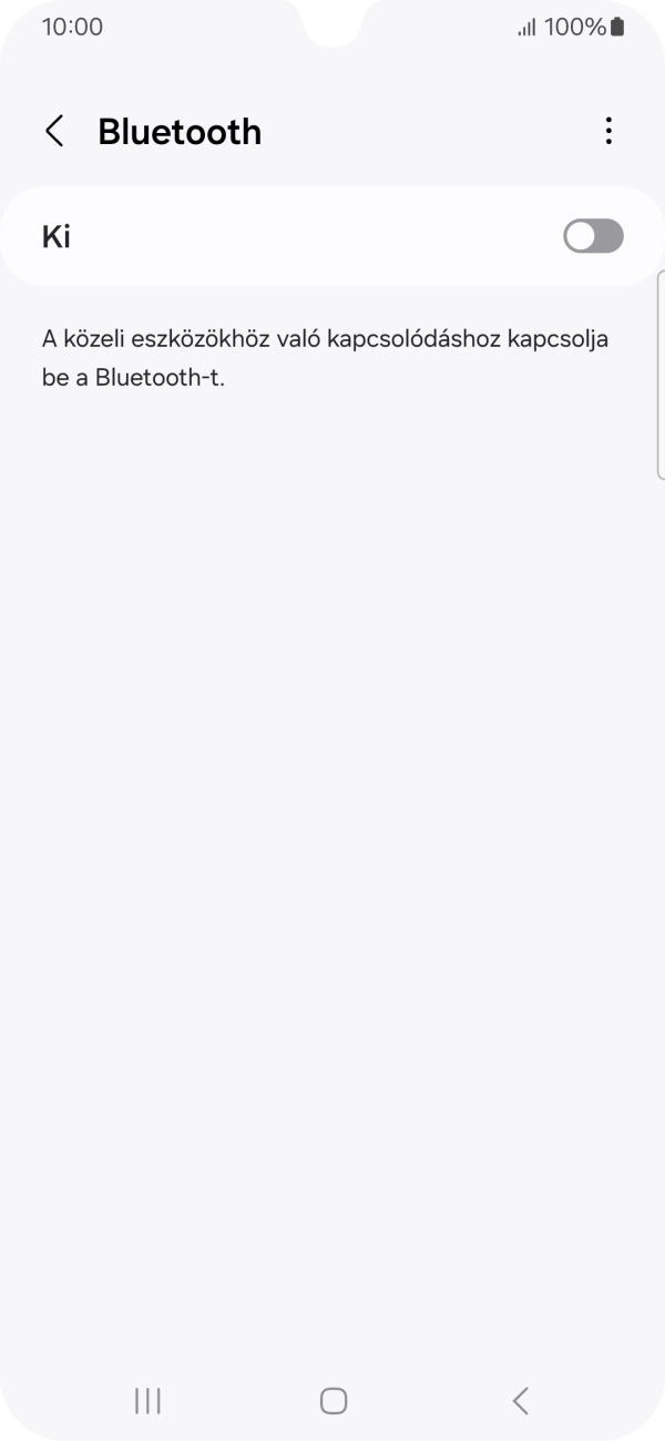 Kattints a csúszkára a funkció bekapcsolásához.