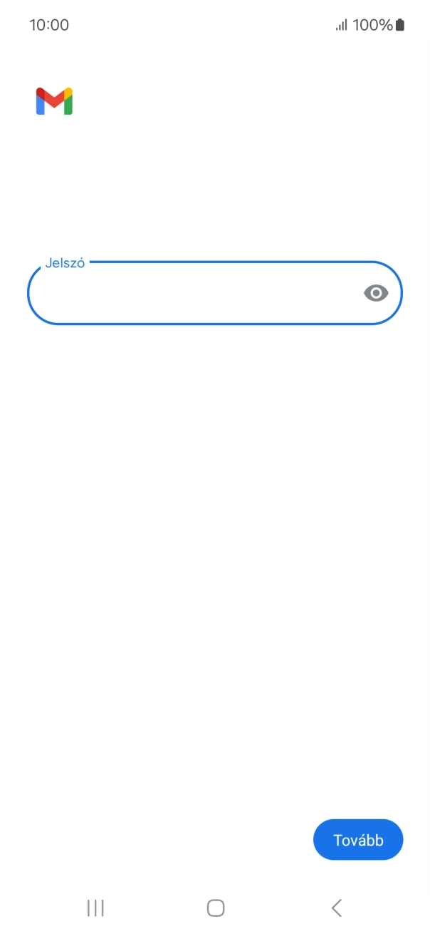 Válaszd a Tovább lehetőséget.