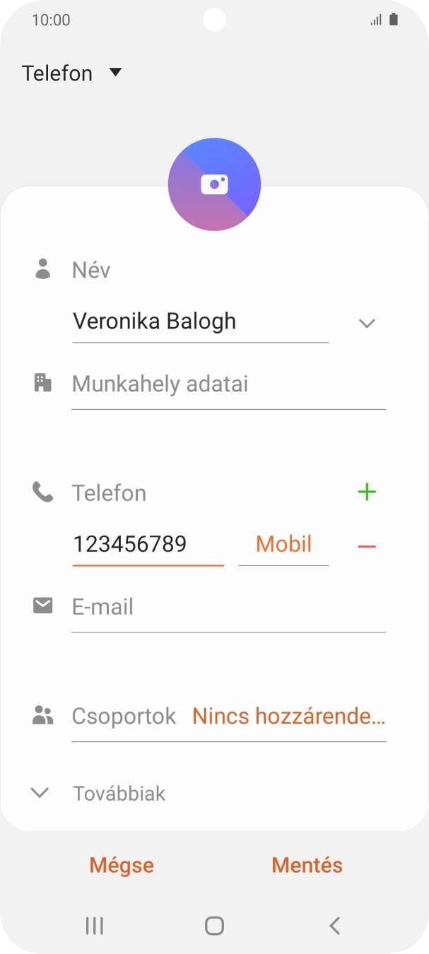 Válaszd a Mentés lehetőséget.