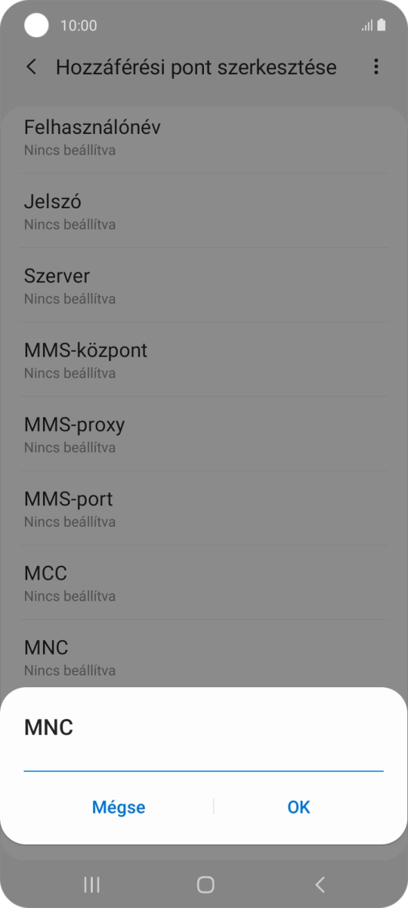 Írd be azt, hogy 70, és válaszd az OK lehetőséget.