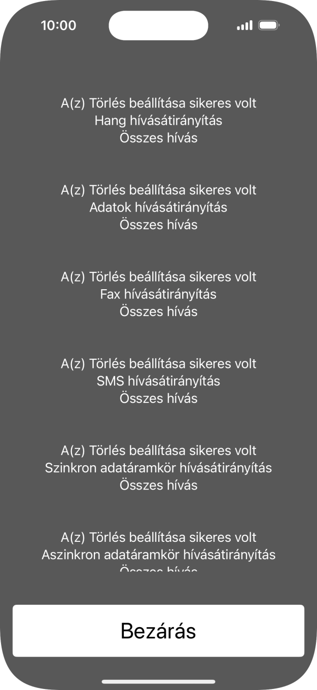 Válaszd a Bezárás lehetőséget. Válaszd a Bezárás lehetőséget.