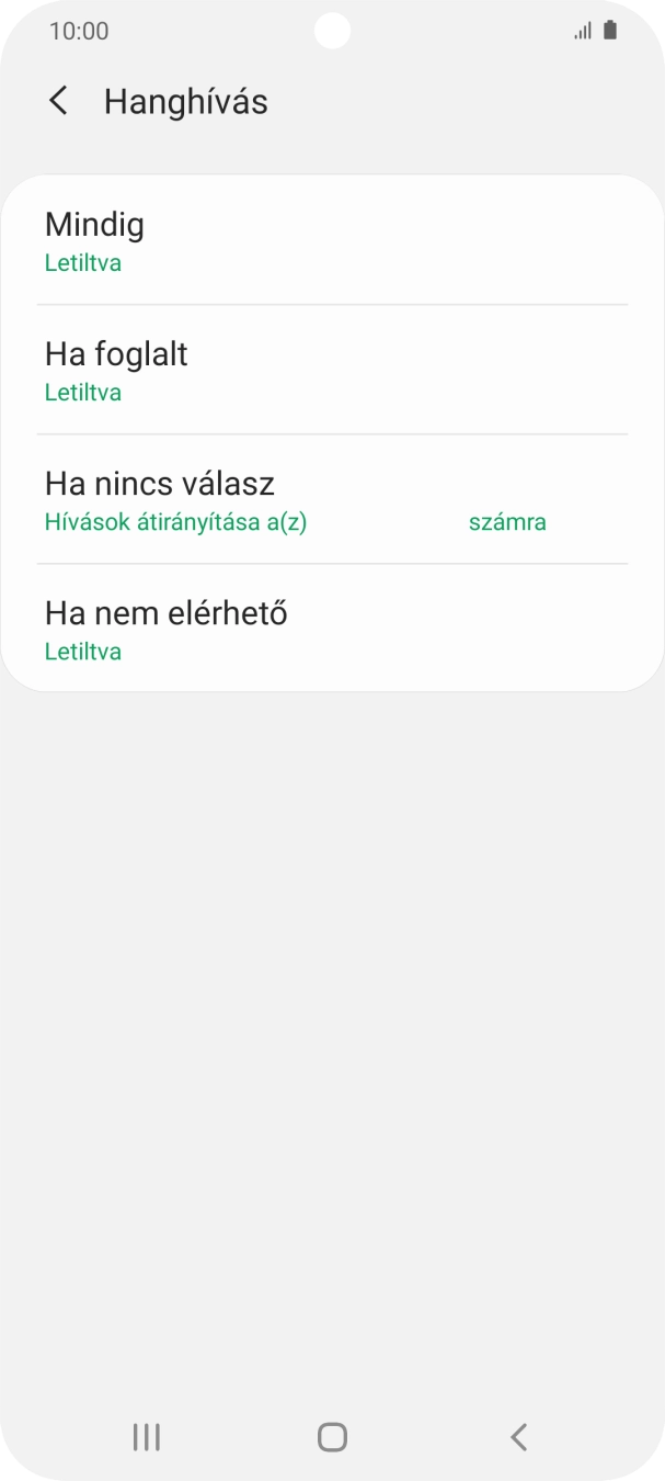 A befejezéshez, és ahhoz, hogy visszatérhess a főképernyőhöz, nyomd meg a főgombot.