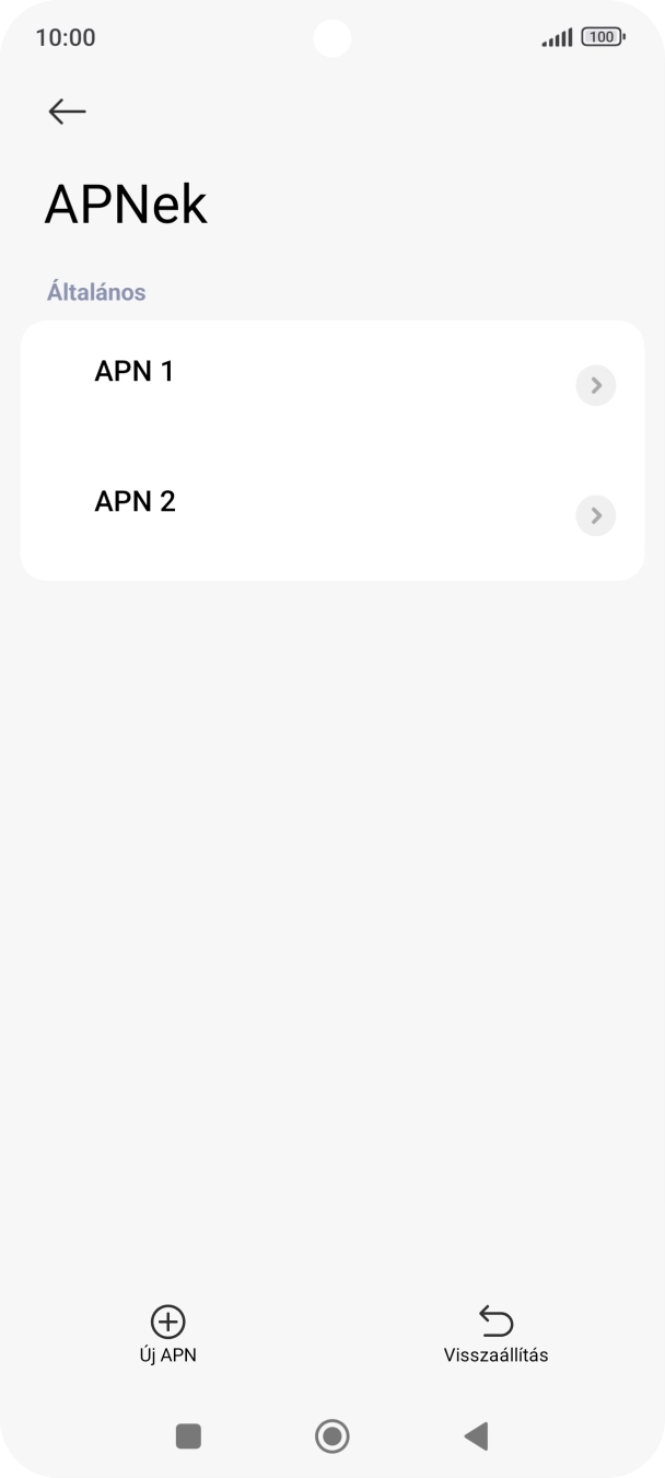 A befejezéshez, és ahhoz, hogy visszatérhess a főképernyőhöz, nyomd meg a főgombot.