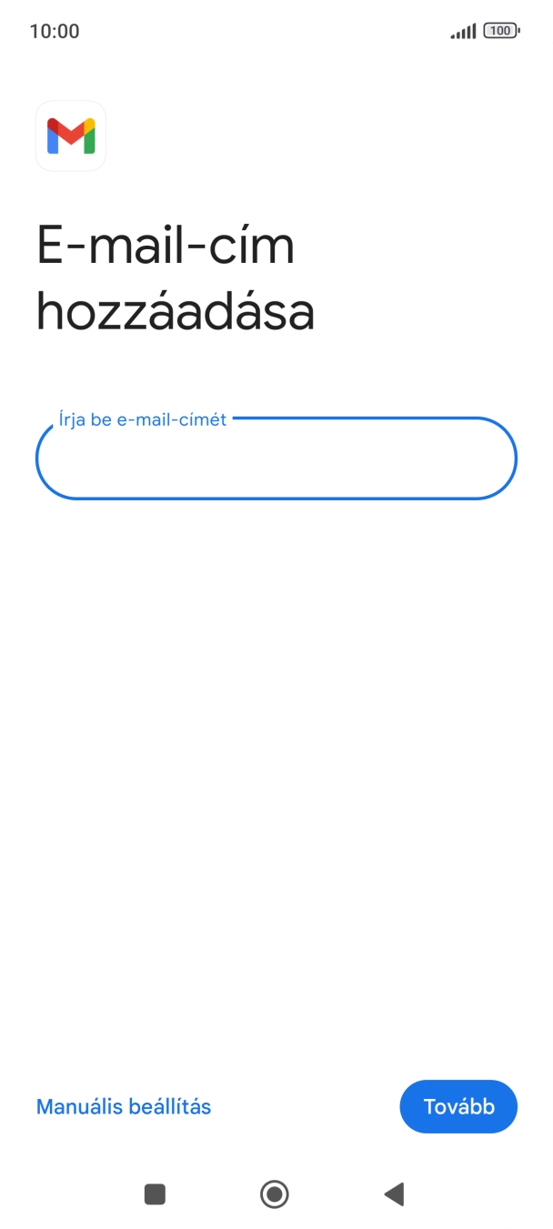 Válaszd a Tovább lehetőséget.