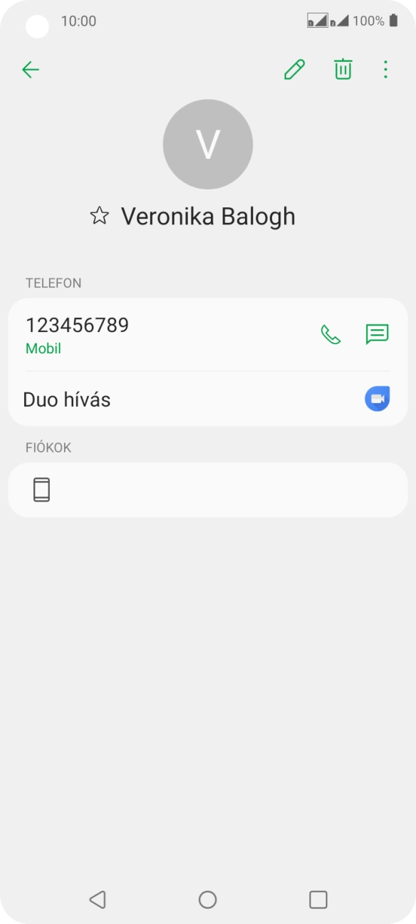 A befejezéshez, és ahhoz, hogy visszatérhess a főképernyőhöz, nyomd meg a főgombot.