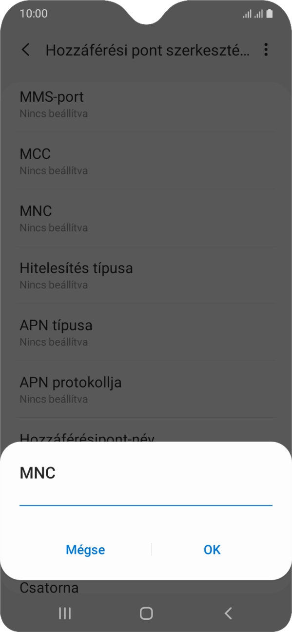 Írd be azt, hogy 70, és válaszd az OK lehetőséget.