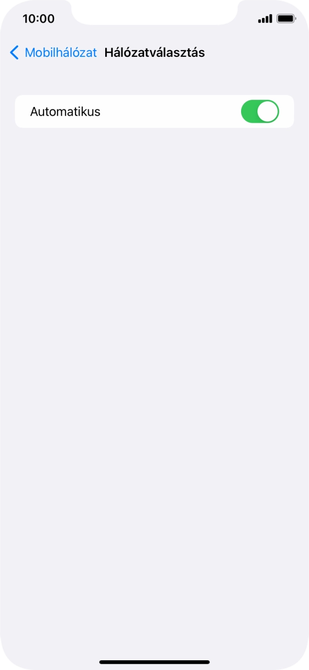Kattints az „Automatikus” melletti csúszkára a funkció automatikus választásának be- vagy kikapcsolásához. Kattints az „Automatikus” melletti csúszkára a funkció automatikus választásának be- vagy kikapcsolásához.