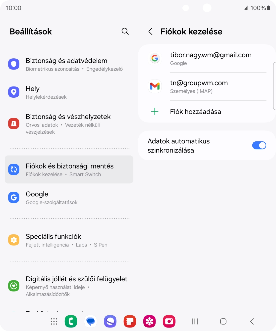 A befejezéshez, és ahhoz, hogy visszatérhess a főképernyőhöz, nyomd meg a főgombot.