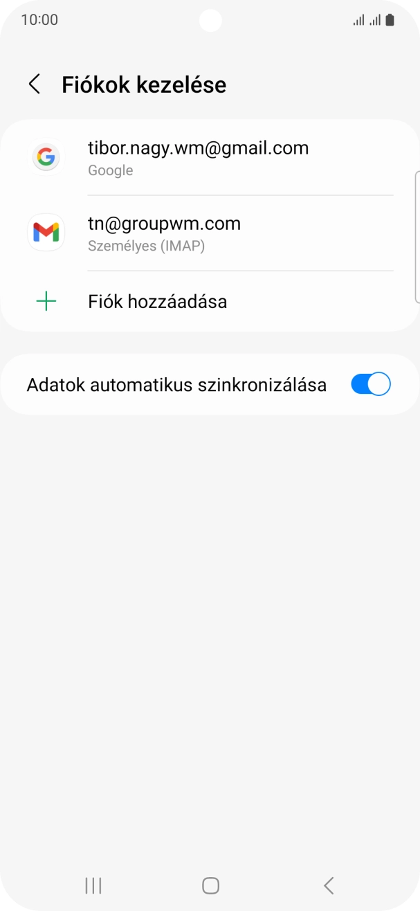 A befejezéshez, és ahhoz, hogy visszatérhess a főképernyőhöz, nyomd meg a főgombot.