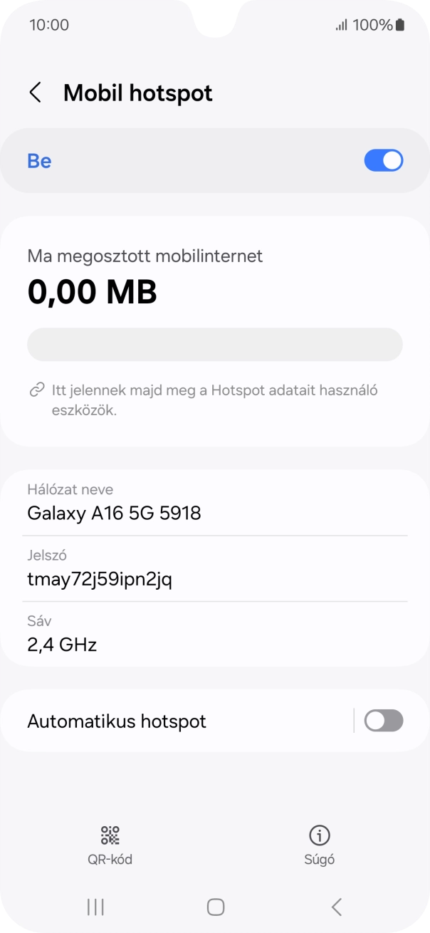 A befejezéshez, és ahhoz, hogy visszatérhess a főképernyőhöz, nyomd meg a főgombot.