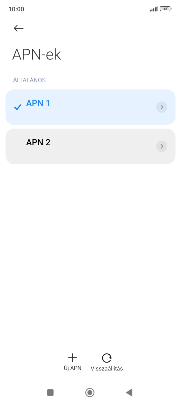 Kattints a kívánt adatkapcsolat melletti mezőre, hogy aktiváld azt. Kattints a kívánt adatkapcsolat melletti mezőre, hogy aktiváld azt.
