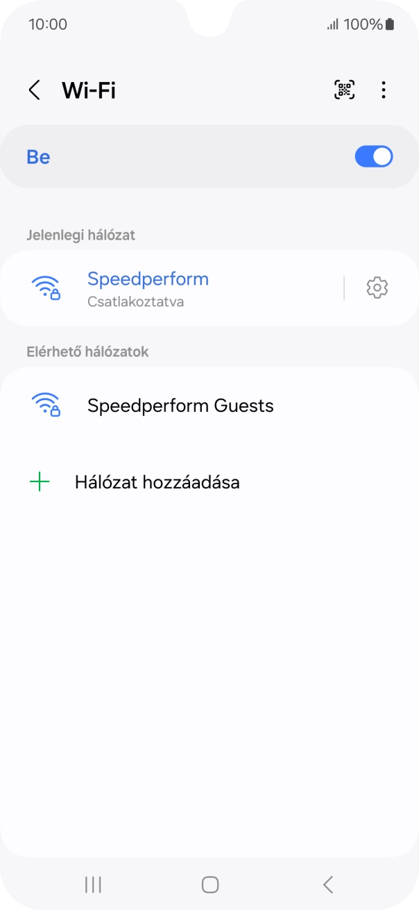 A befejezéshez, és ahhoz, hogy visszatérhess a főképernyőhöz, nyomd meg a főgombot.