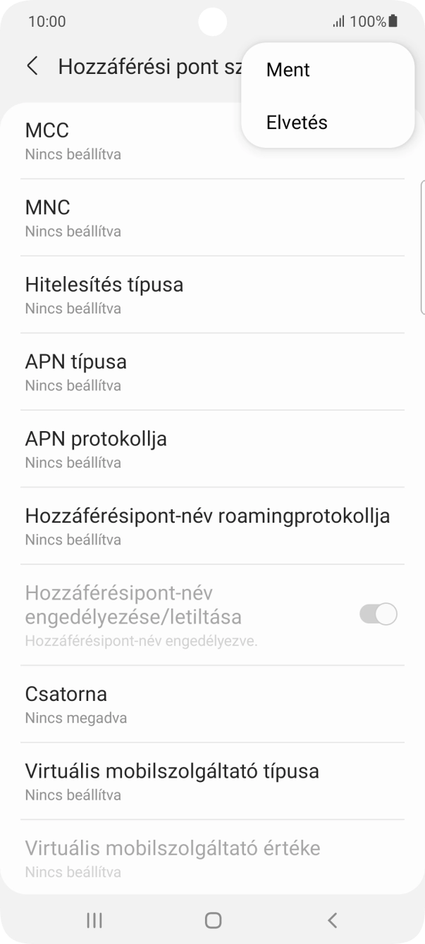 Válaszd a Ment lehetőséget.