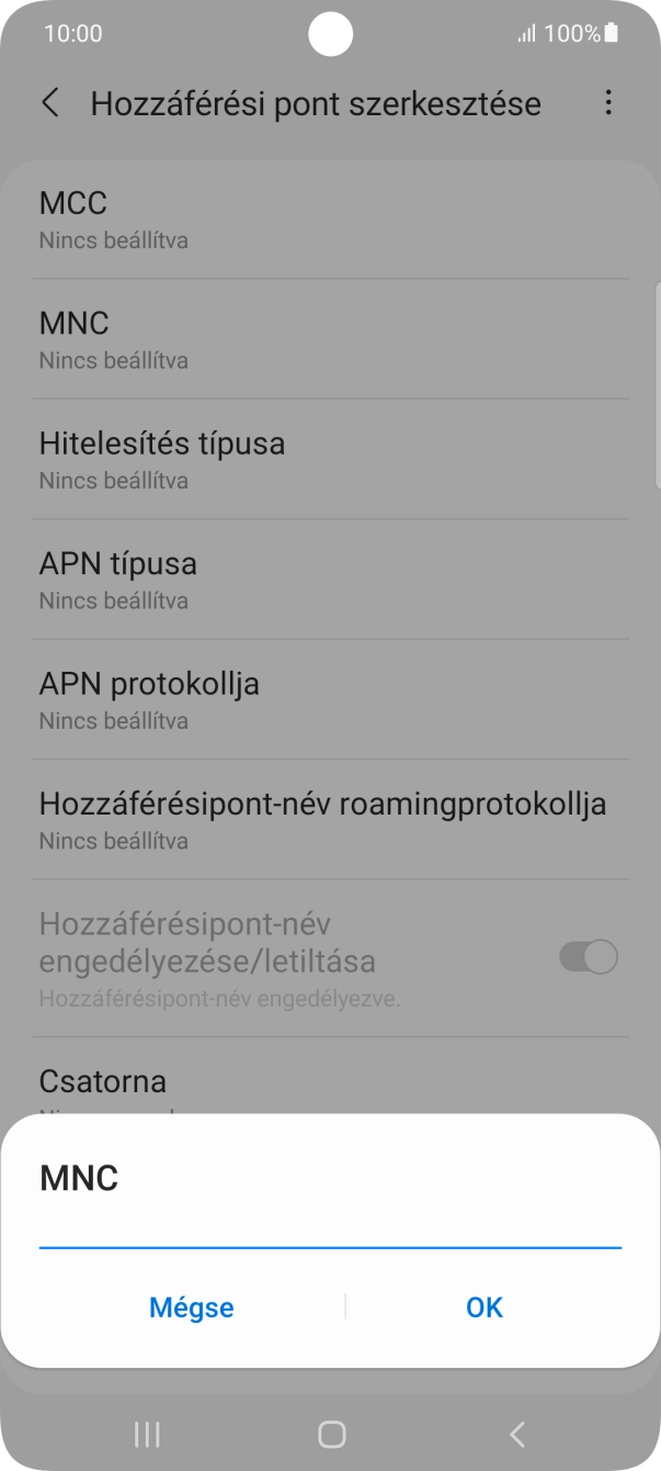 Írd be azt, hogy 70, és válaszd az OK lehetőséget.