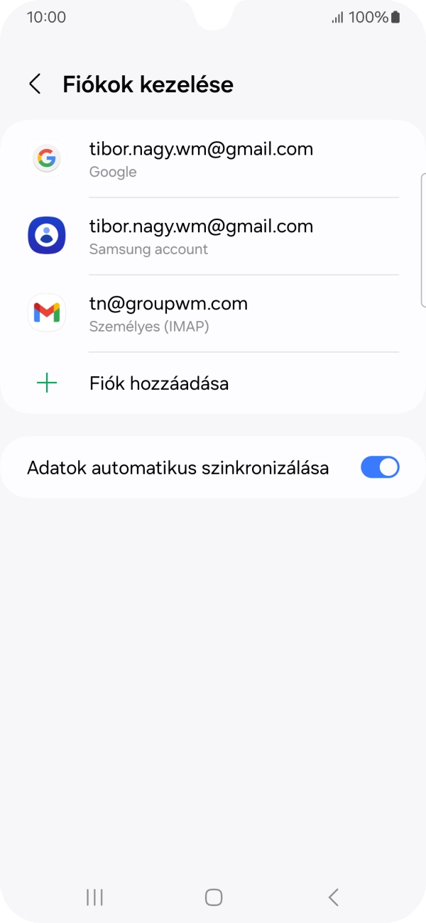 A befejezéshez, és ahhoz, hogy visszatérhess a főképernyőhöz, nyomd meg a főgombot.
