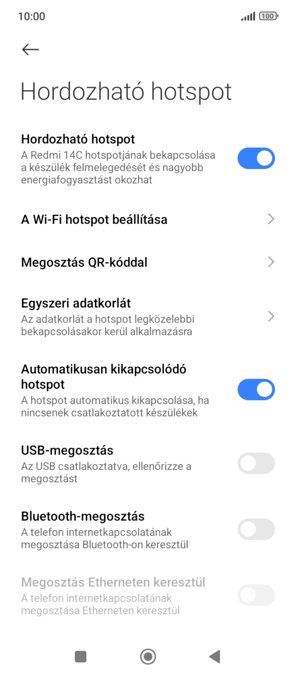 A befejezéshez, és ahhoz, hogy visszatérhess a főképernyőhöz, nyomd meg a főgombot.