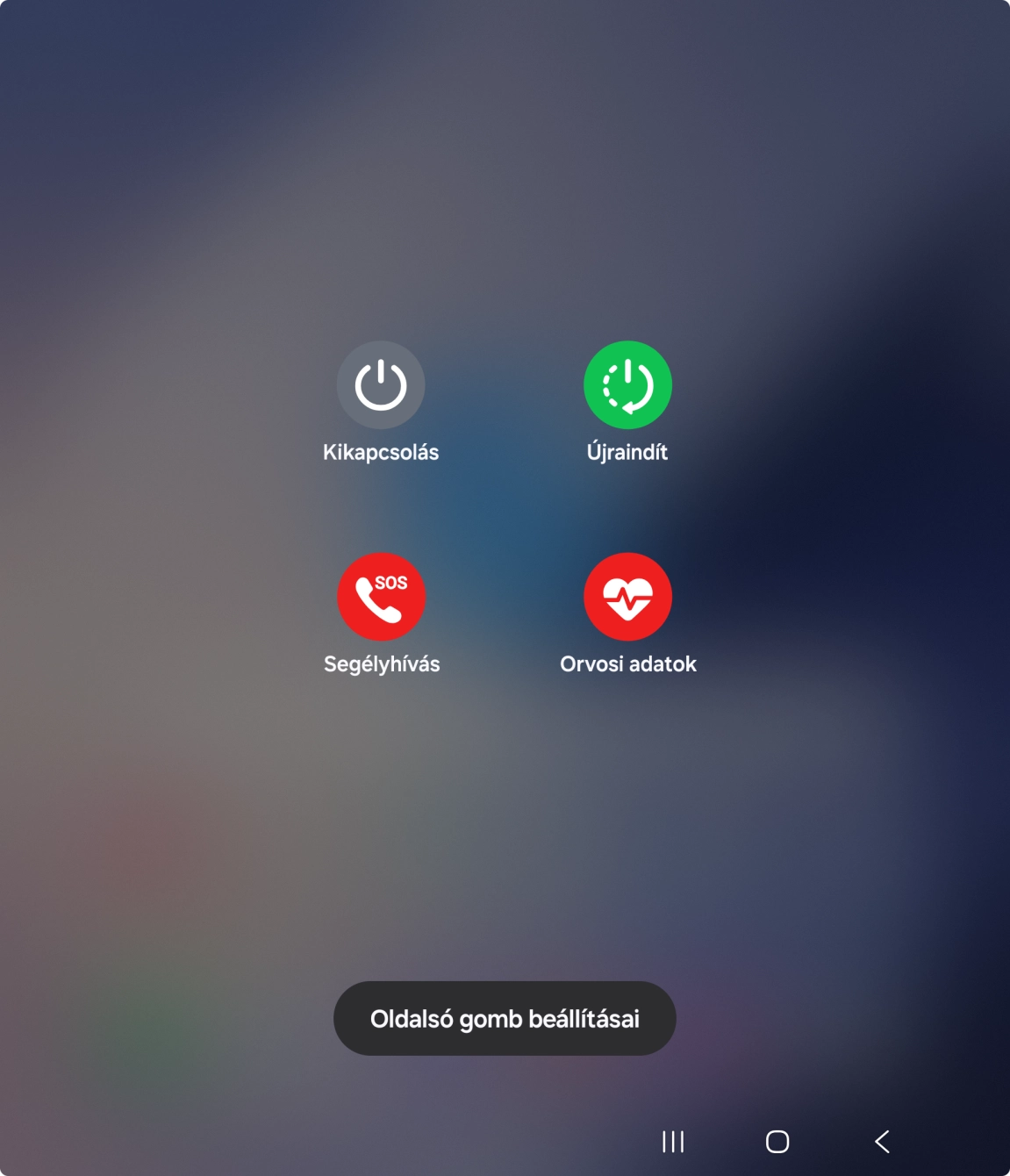 Válaszd a Kikapcsolás lehetőséget.