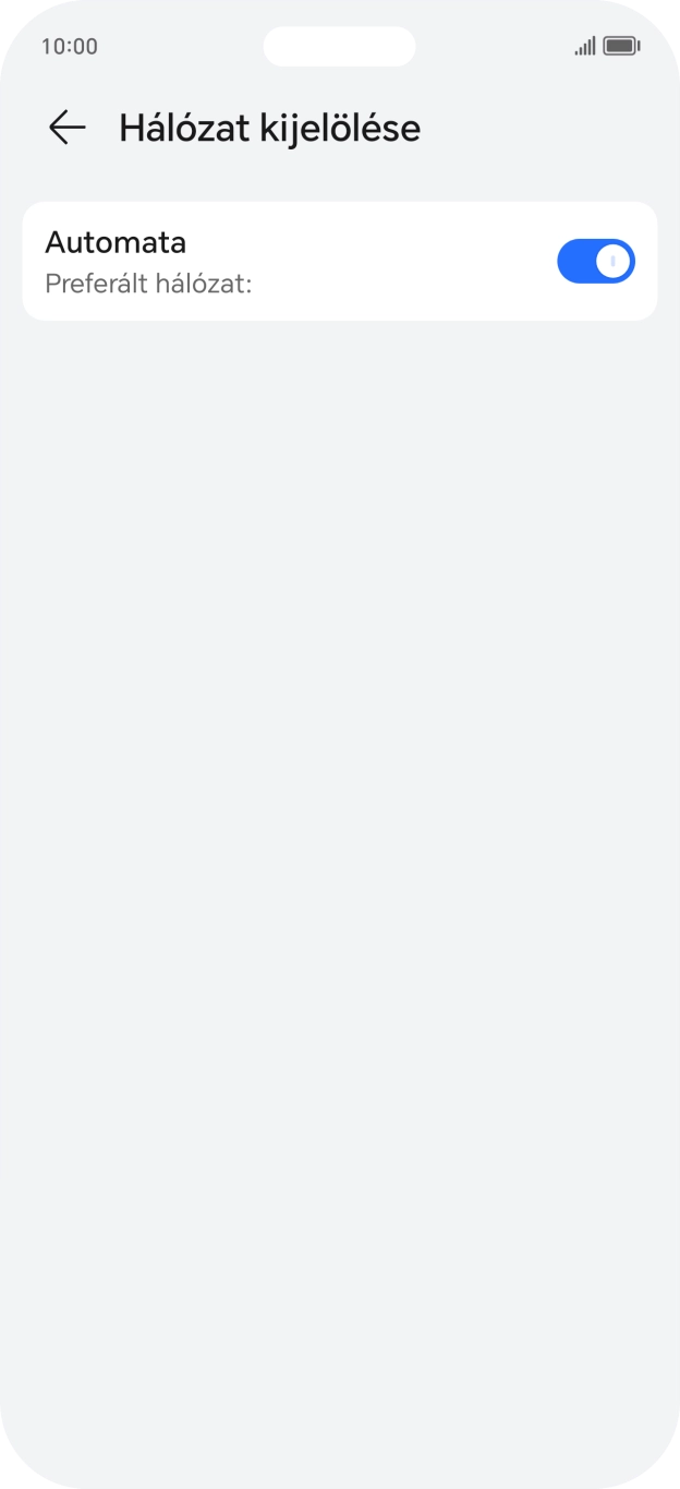 Kattints az „Automata” melletti csúszkára a funkció kikapcsolásához. Kattints az „Automata” melletti csúszkára a funkció kikapcsolásához.