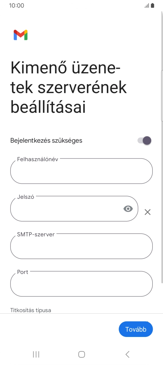 Kattints a „Bejelentkezés szükséges” melletti csúszkára a funkció bekapcsolásához.