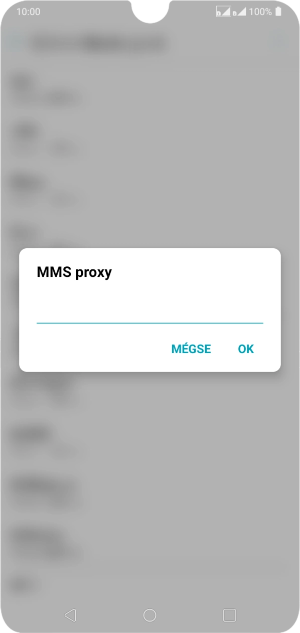 Írd be azt, hogy 80.244.097.002, és válaszd az OK lehetőséget.