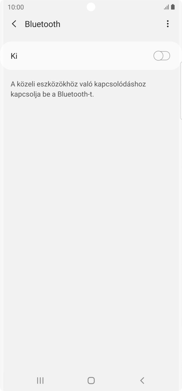 Kattints a csúszkára a funkció bekapcsolásához.