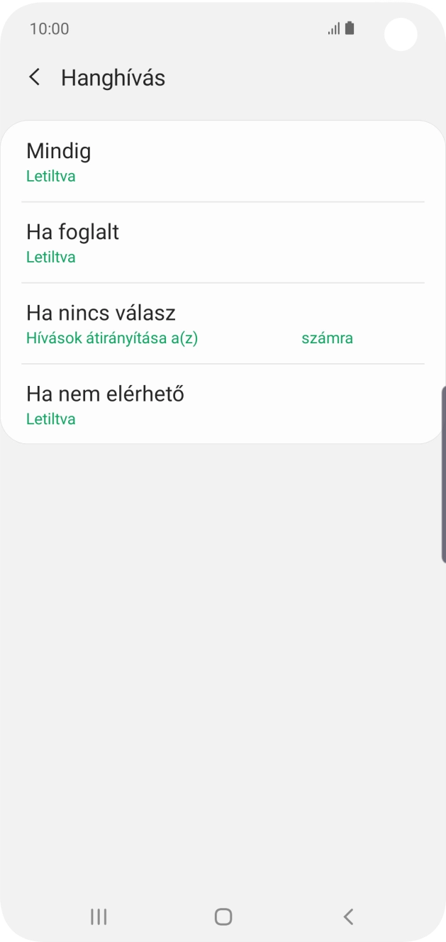 A befejezéshez, és ahhoz, hogy visszatérhess a főképernyőhöz, nyomd meg a főgombot.