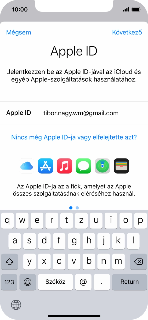 Válaszd a Következő lehetőséget.