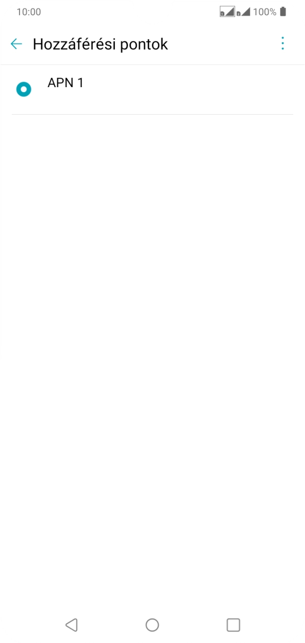 Kattints a menü ikonra. Kattints a menü ikonra.