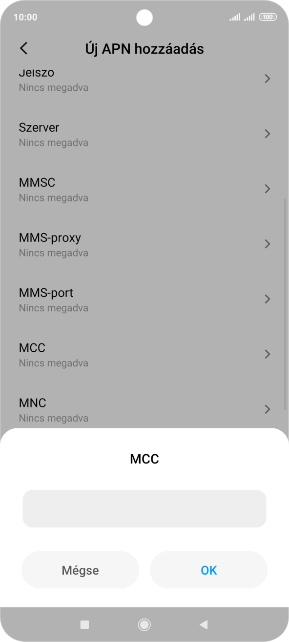 Írd be azt, hogy 216, és válaszd az OK lehetőséget. Írd be azt, hogy 216, és válaszd az OK lehetőséget.