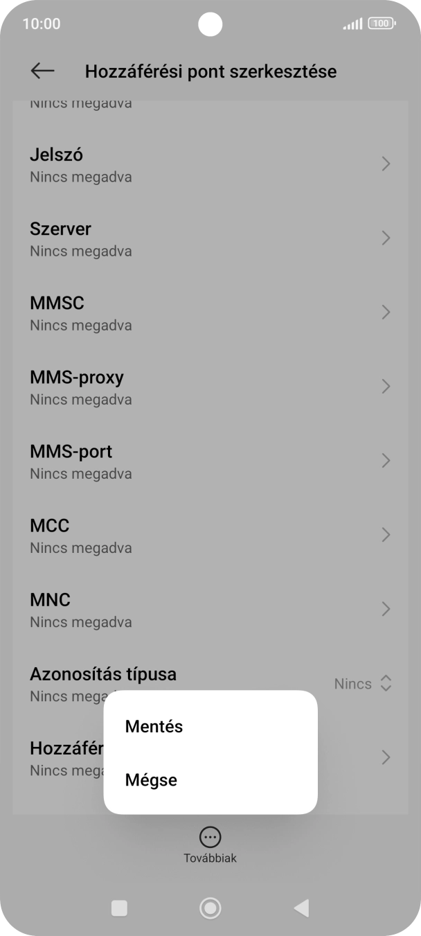 Válaszd a Mentés lehetőséget.